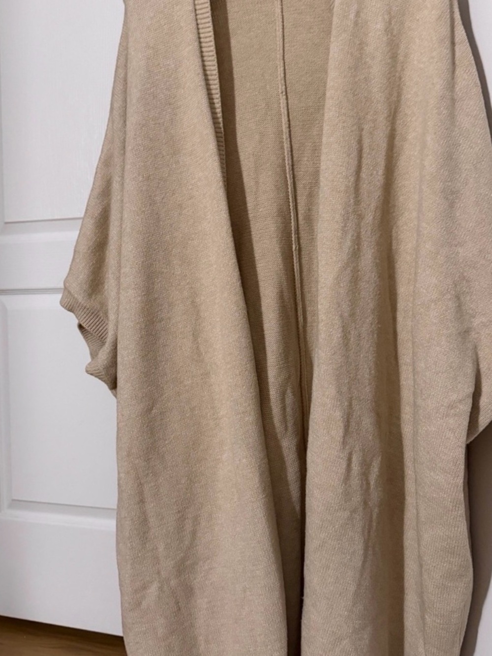 Revolve Song of Style Beige Nude Cream Women's Longline Cardigan Maxine Duster - Picture 3 of 6